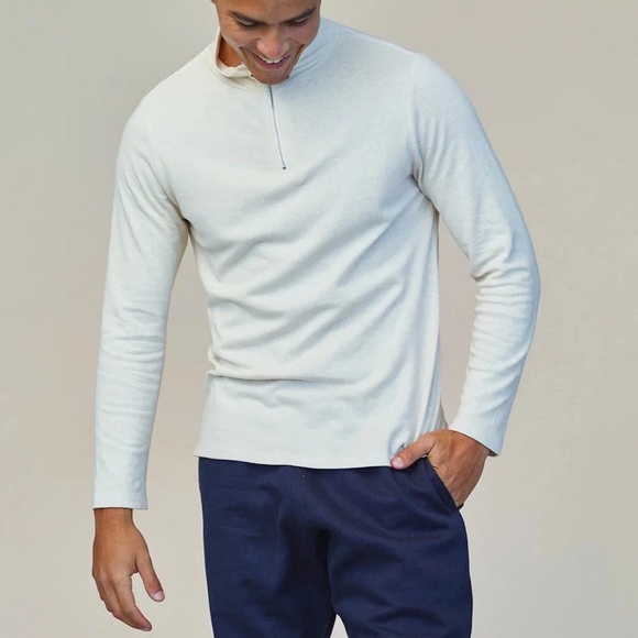 NWT Jungmaven IWEYOU 1/4 zip long sleeve | Navy Blue | Size XS - Picture 5 of 11